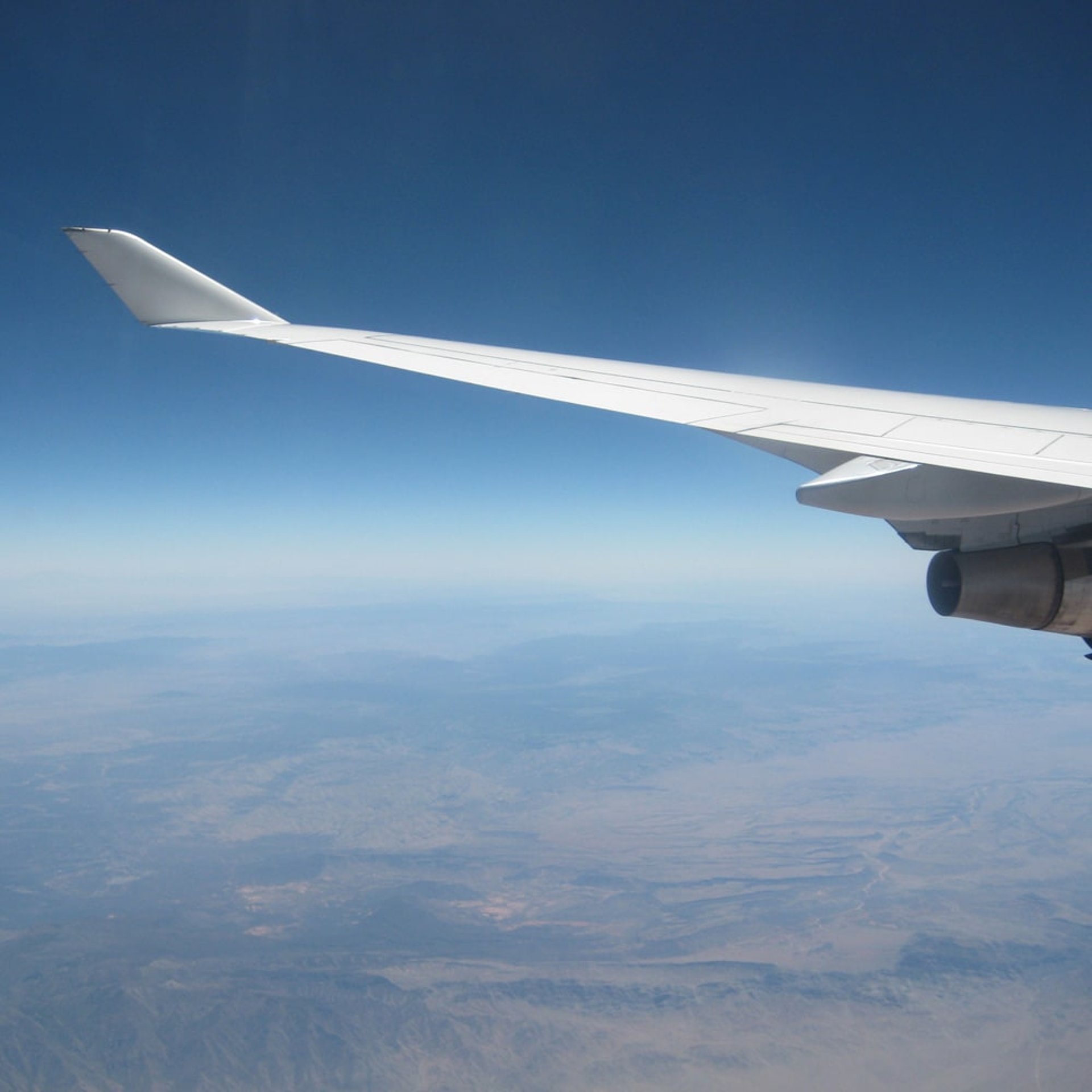 Die erste Sonne gabs schon im Flieger