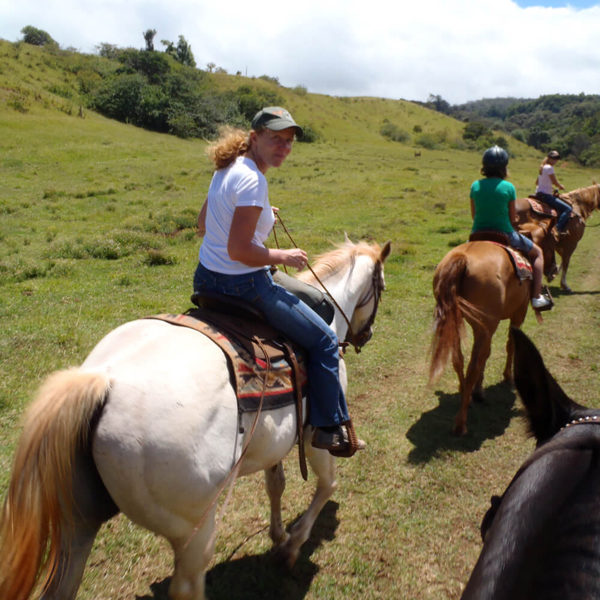 Hi Sandra... falls Du mal eine Reitlehrerin suchst...