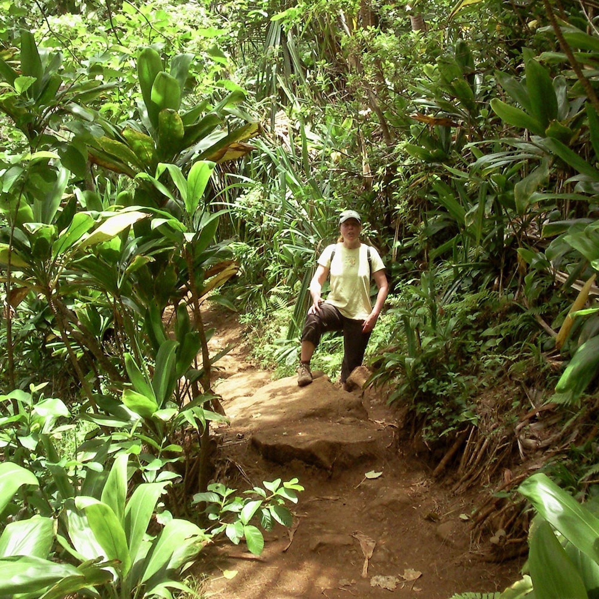 Der Rückweg war nochmals hart